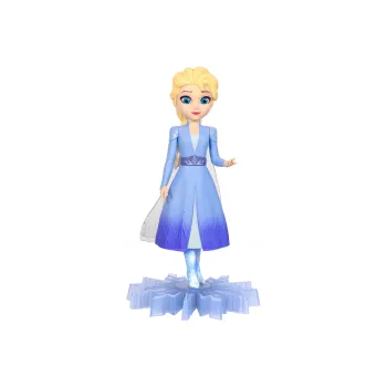 Disney Frozen Collection Elsa Princess Sound And Light Plush Toy Chibi Figures