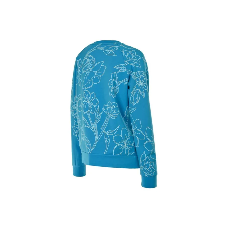 EMPORIO ARMANI EA7 Sweatshirts Women's Lake Blue-2