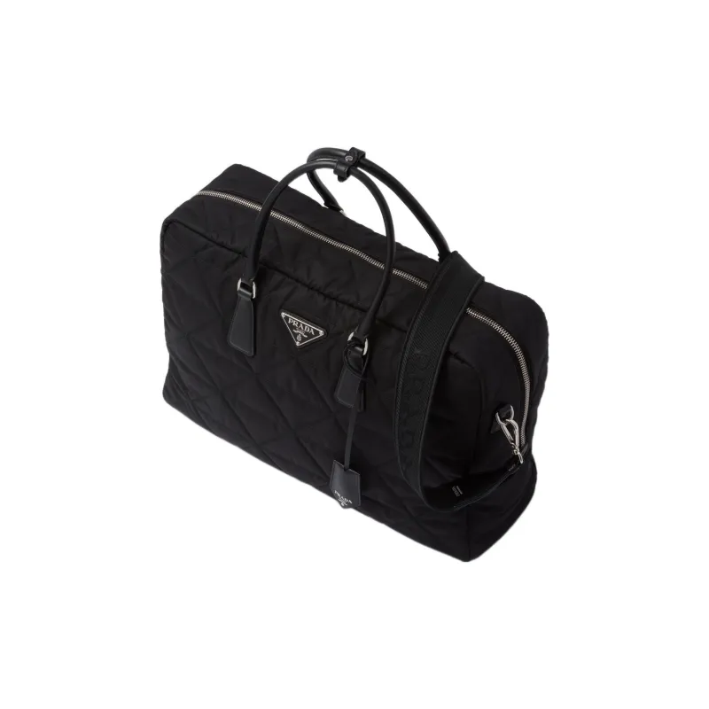 PRADA Nylon Portable Travel Bag Men's Black-1