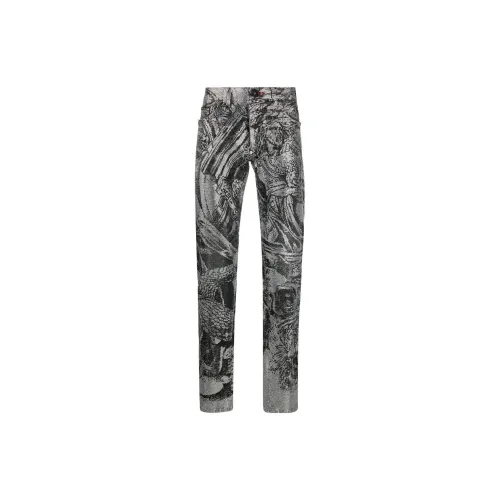 PHILIPP PLEIN Jeans Men Silver