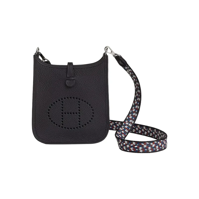 HERMES Evelyne Clemence Bullock Leather Crossbody Bag, Shoulder Bag Regular Women's-0