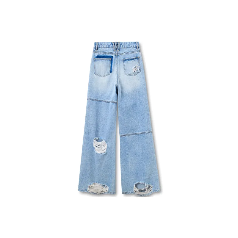 NOTAWEAR Jeans Women's Bordeaux Blue-1