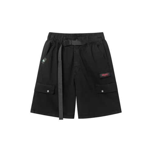 Antioffice Cargo Shorts Unisex Black