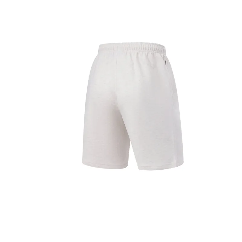 LiNing Fitness Series Casual Shorts Men's Heather Gray Tile Gray-1