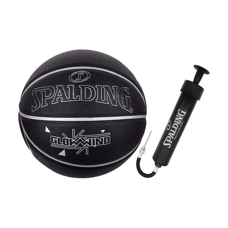 SPALDING Cyclone Series PU Basketball Black Size 7 Training Unisex-1