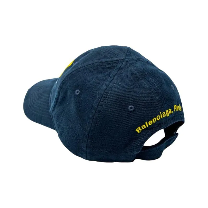 Balenciaga Cotton Baseball Caps Men's-4