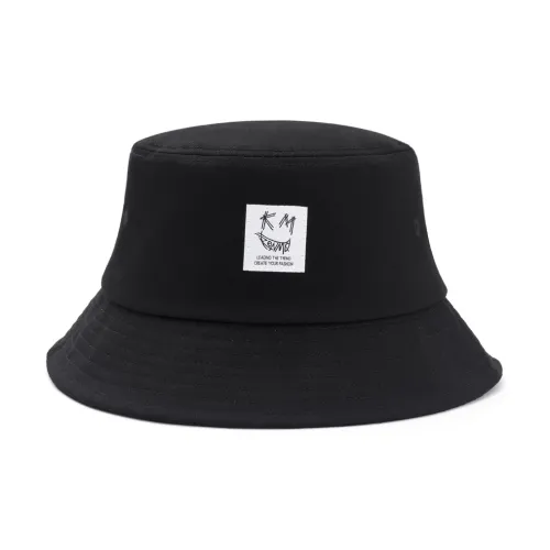 KENMO Bucket Hats Unisex Black