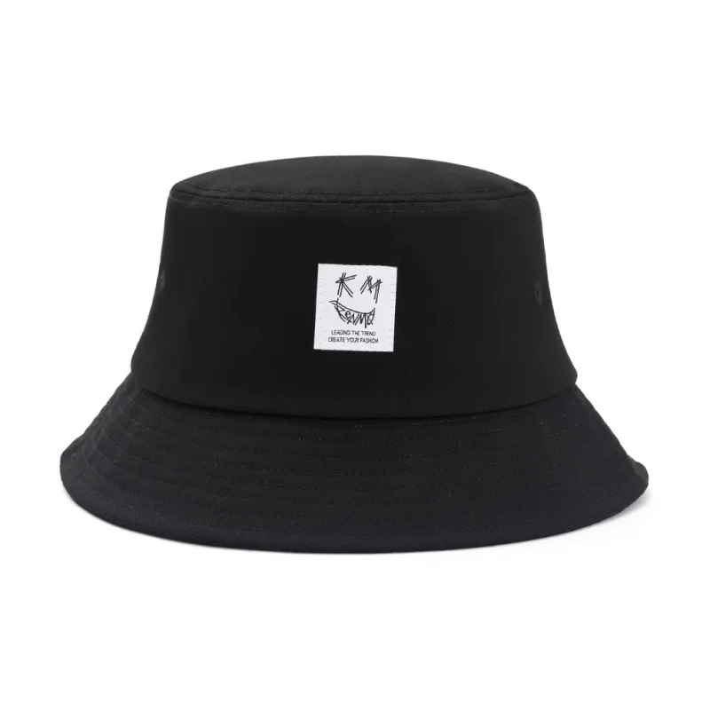KENMO Bucket Hats Unisex Black-0