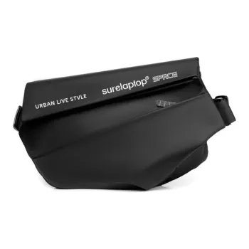 SURELAPTOP SPRCE Series Oxford Messenger Bag Sling Bag Unisex Black