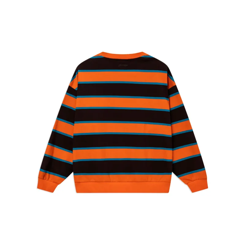 LiNing Disney Sweatshirt Unisex Couple's Flame Orange-1