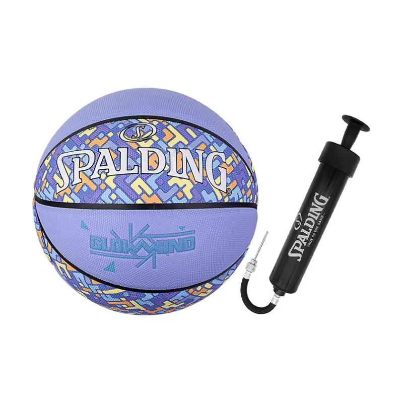 SPALDING Trend Series PU Basketball Light Purple Size 7 Training Unisex-1