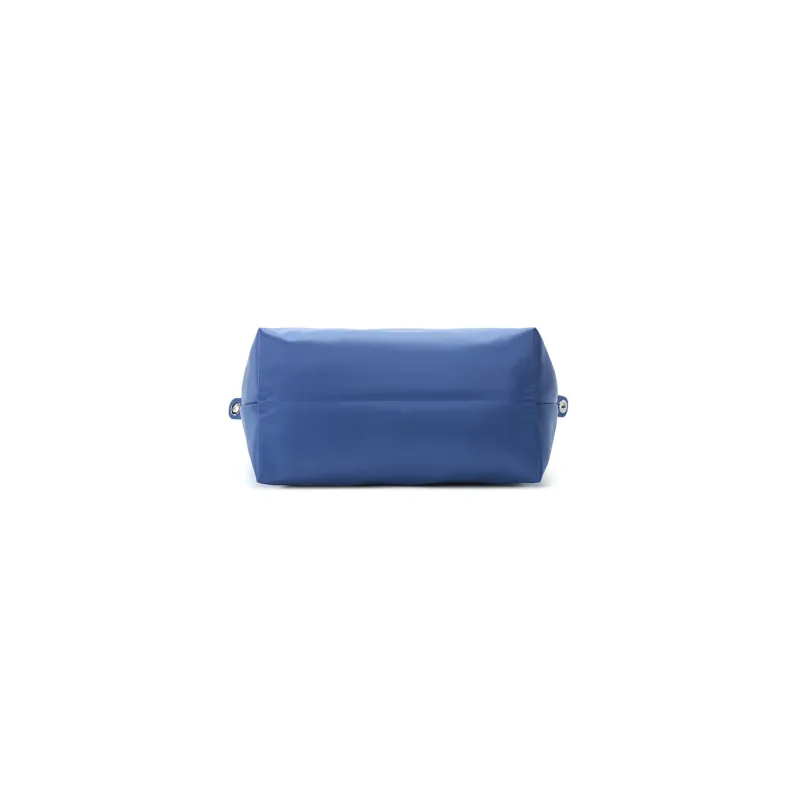 LONGCHAMP Le Pliage Canvas With Leather Dumpling Bag Handbag Shoulder Bag Crossbody Bag Medium Size Women's Blue-4