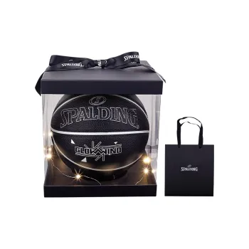 SPALDING Cyclone Series PU Basketball Black Size 7 Training Unisex