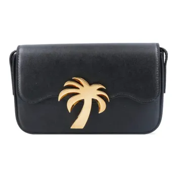 PALM ANGELS Palm Beach Foldover Top Crossbody Bag