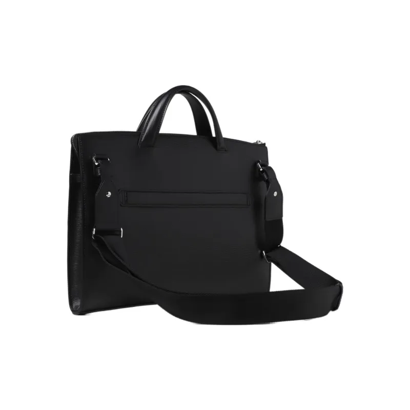 MONTBLANC Meisterstuck Leather Handbags Briefcases Men's Black-3