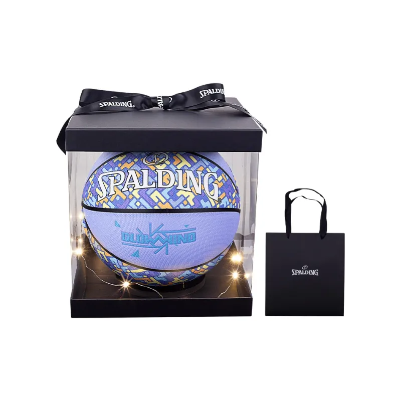 SPALDING Trend Series PU Basketball Light Purple Size 7 Training Unisex-0
