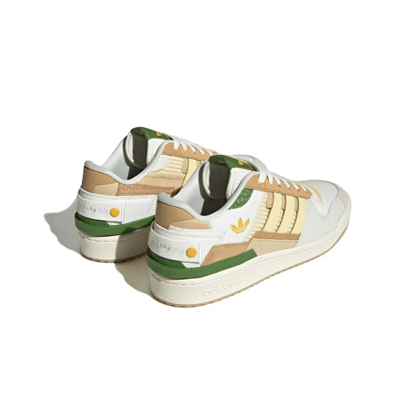Adidas Originals Forum Exhibit Low 'Beige Green'-3
