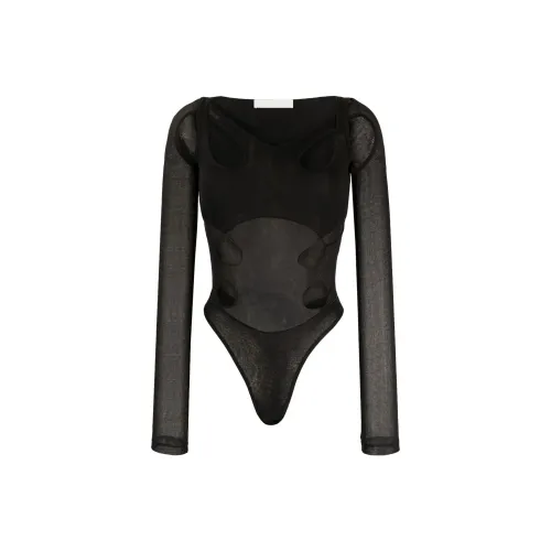 DION LEE Cut-out Detail Long-sleeve Bodysuit