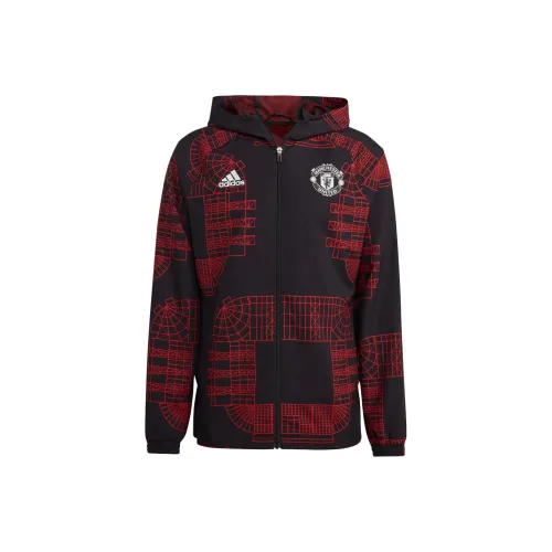 Adidas Manchester United Jackets Men Black