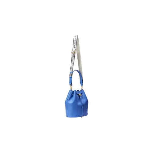Polo Ralph Lauren Leather Portable Crossbody Bag Shoulder Bag Women's Blue