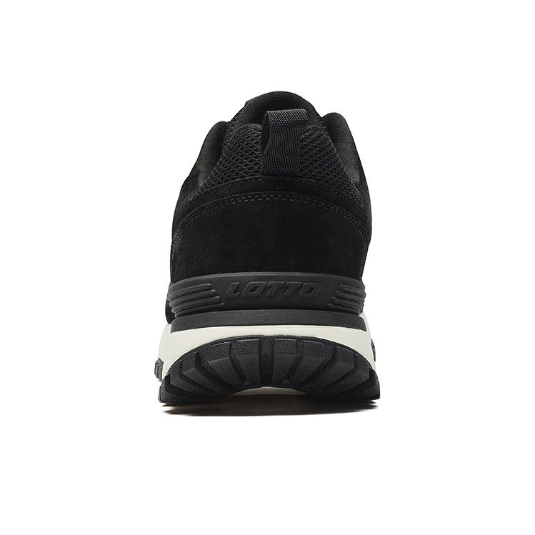 LOTTO Running Shoes Men Low-Top Black - POIZON