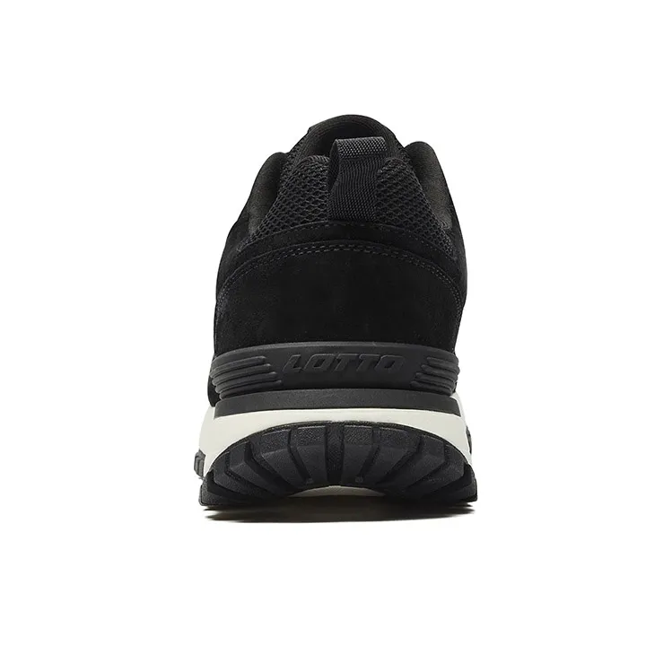 LOTTO Cushioned Slip Resistant Low Top Casual Running Shoes Men's Black-3