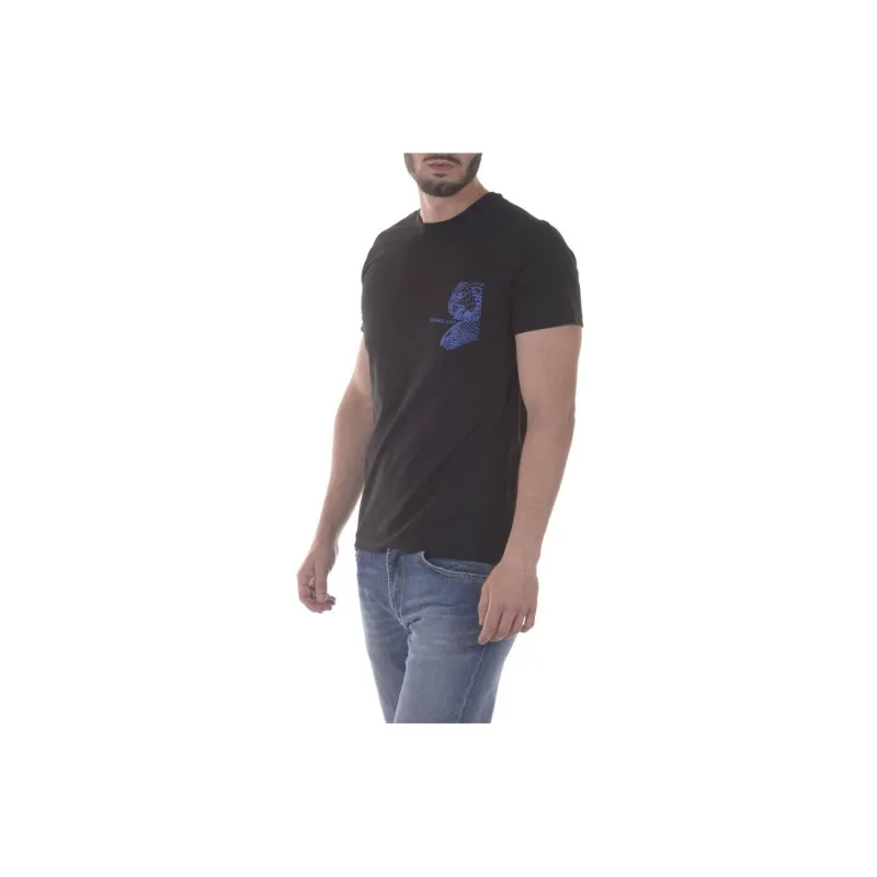 VERSACE JEANS T Shirts Men Black-2