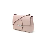 LONGCHAMP Le Pliage Leather Bamboo Bag Crossbody Bag Shoulder Bag Women's Soft Pink