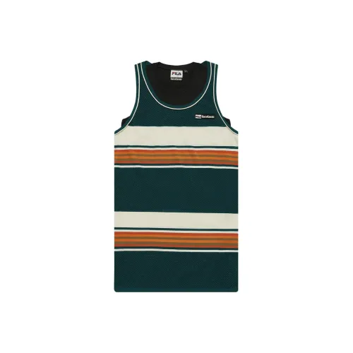 Facetasm X FILA FUSION FACETASM Sleeveless Dresses Women's Green