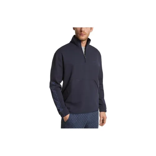 MICHAEL KORS Sweatshirts Men Navy Blue