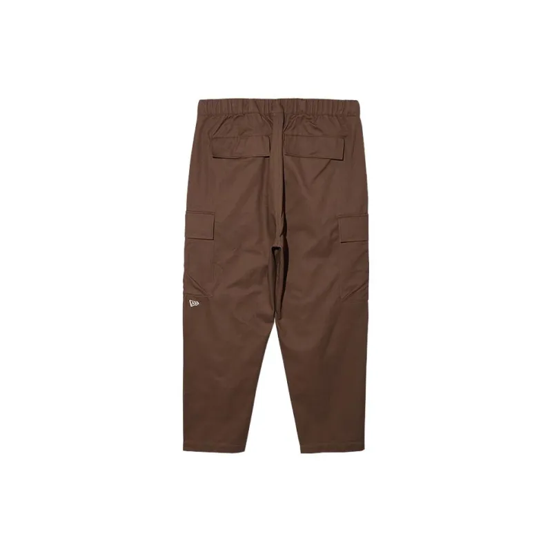 New Era SS23 Casual Pants Unisex Brown-1
