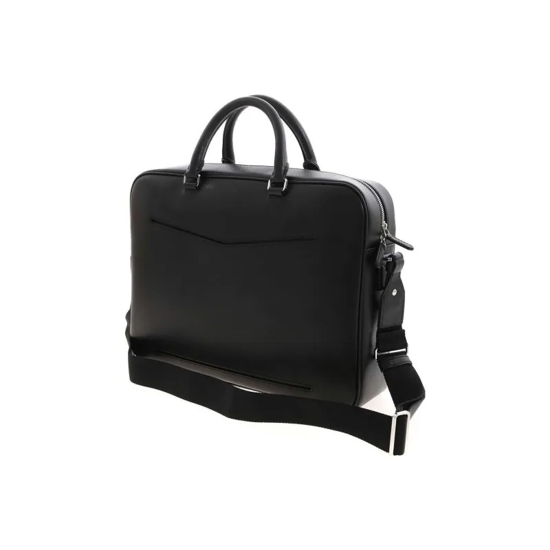 MONTBLANC Logo Handbag Unisex Black-1