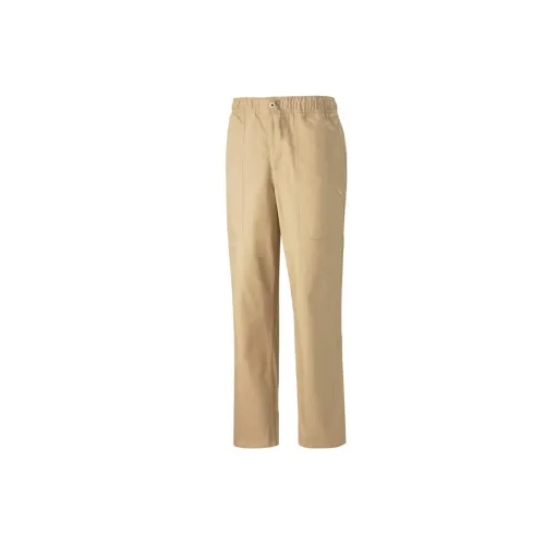 PUMA Casual Pants Unisex Desert Yellow