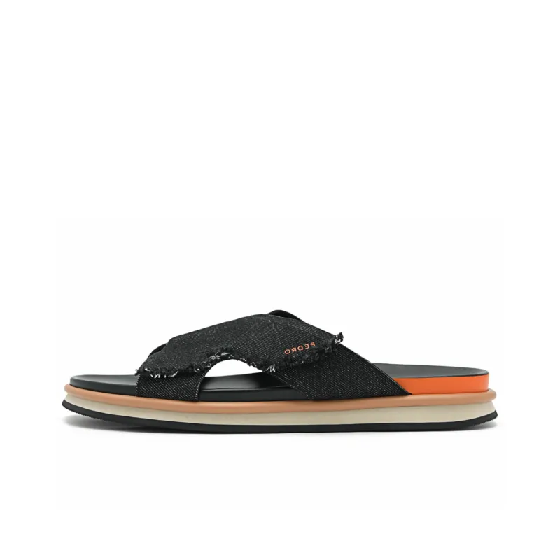 PEDRO Slide Slippers Men Beige/Black/Army Green/Dark Blue-6