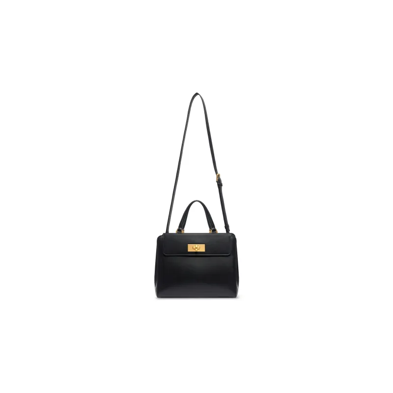 Balenciaga Women's Money Small Tote Bag Black-4