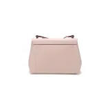 LONGCHAMP Le Pliage Leather Bamboo Bag Crossbody Bag Shoulder Bag Women's Soft Pink