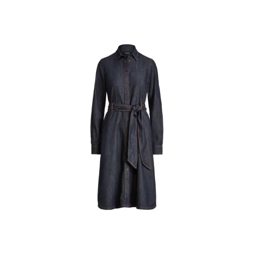 Polo Ralph Lauren Long-Sleeved Dresses Women's Blue