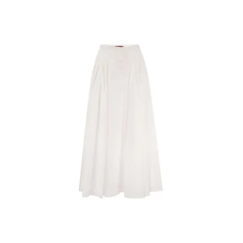 MaxMara Studio Casual Long Skirts Women's White