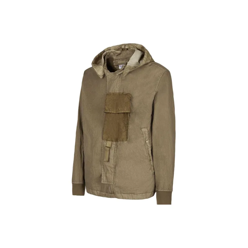 C.P.Company C.P. Company Hybrid Garment Series Jackets Men Lead Gray-2