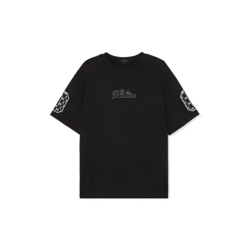 Cabbeen T-Shirts Men Coal Black