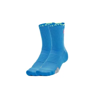 Under Armour Mid Calf Socks Unisex 1 Pack Electrical Blue