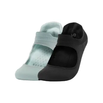 Under Armour Ankle Socks Women's 2 Pack Black/Dreamy Green