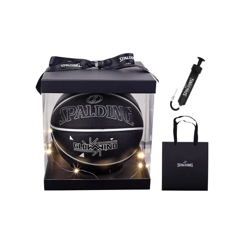SPALDING Cyclone Series PU Basketball Black Size 7 Training Unisex-2