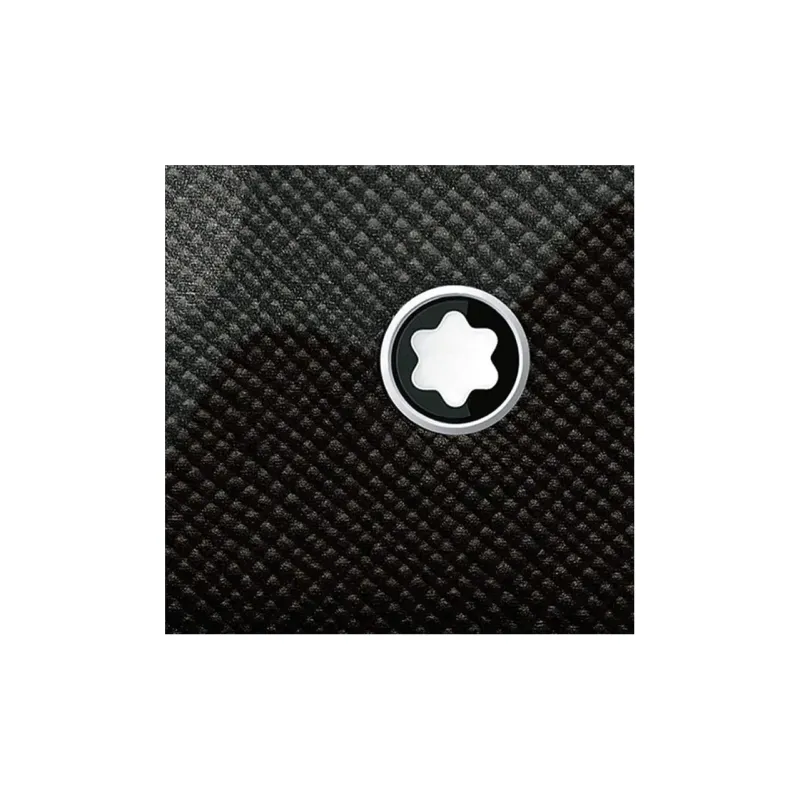 MONTBLANC Leather Card Holder, Wallet Men's Camouflage Gray-5