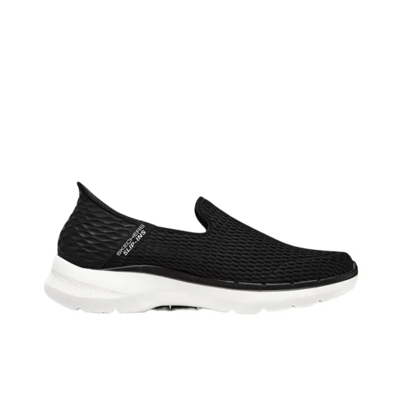 Skechers Go Walk 6 Shoes 'Black White'-1