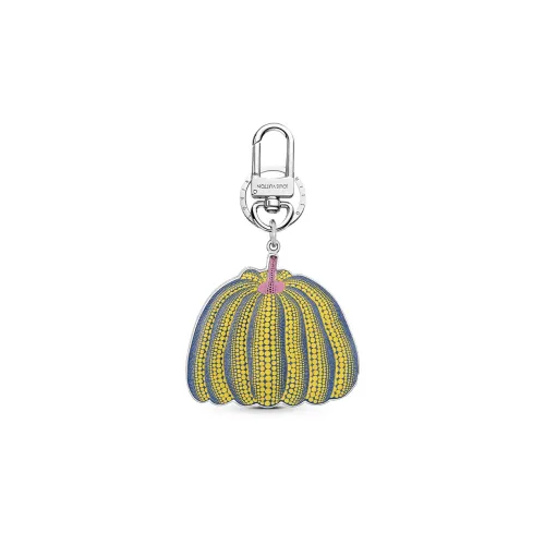 LOUIS VUITTON LV X YK Pumpkin Key Holder & Bag Charm 