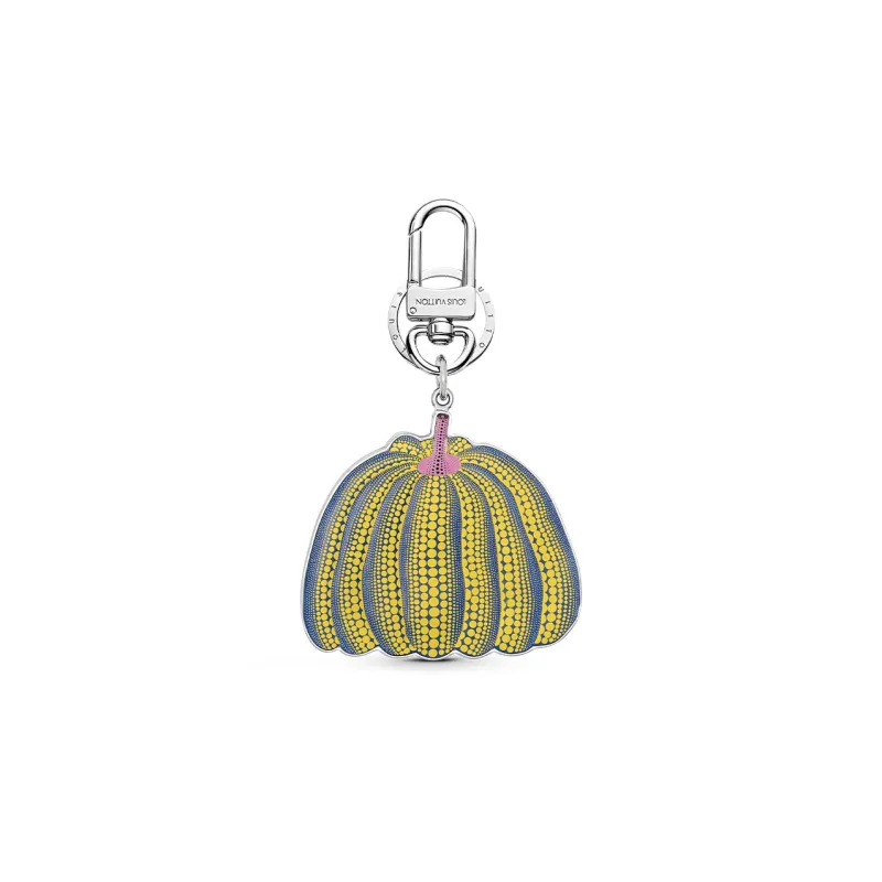 LOUIS VUITTON Lv X Yk Pumpkin Key Holder & Bag Charm-0