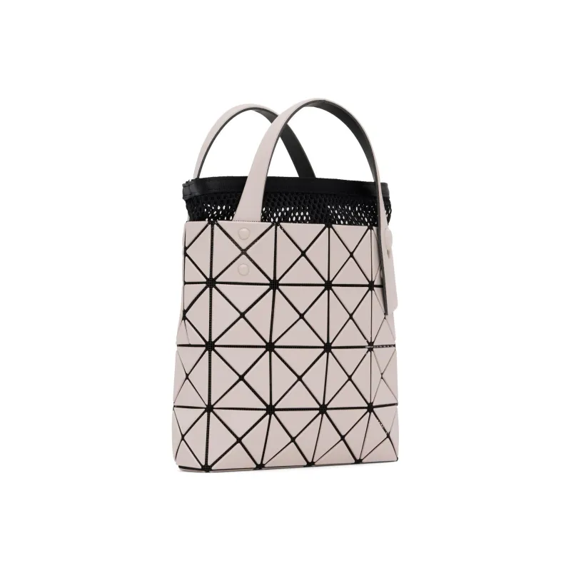 ISSEY MIYAKE Lucent Boxy Geometric Pattern Handbag-2