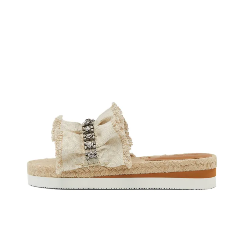 See By Chloe Slide Slippers Women's Beige-0