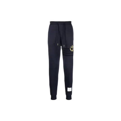 Thom Browne Anchor Embroidered Trackpants